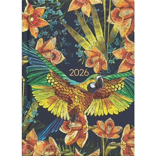 Collins A51 Diary Day Per Page 2026 Beautiful Blooms Assorted