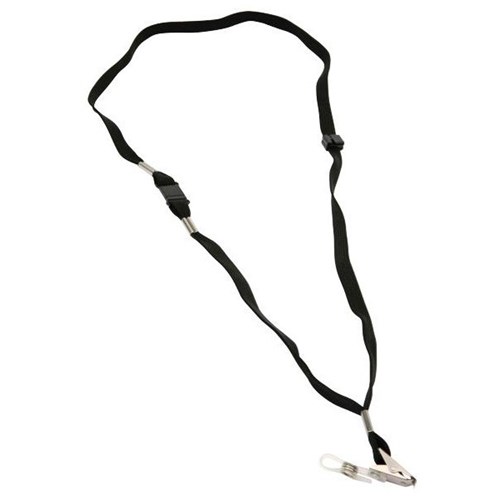 Dixon Lanyard Black, Pack of 10