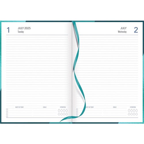 Collins A41A Mid Year Diary A4 1 Day Per Page 1 July 2025 to 30 June 2026 Fashion Assorted Designs