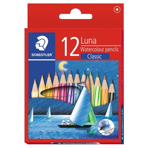 Faber-Castell Half Size Watercolour Pencils, Pack of 12