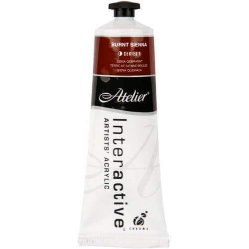 Atelier Interactive Acrylic Paint S1 80ml Burnt Sienna