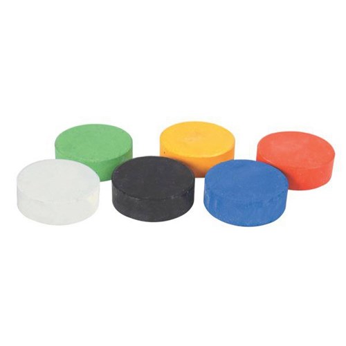 Tempera Paint Palette Discs, Set of 6