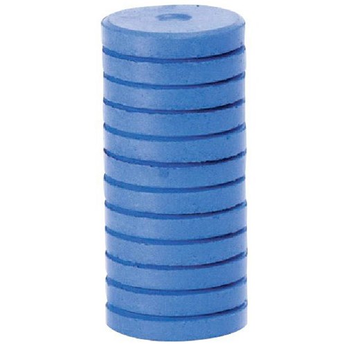 Tempera Paint Blocks Brilliant Blue, Pack of 12