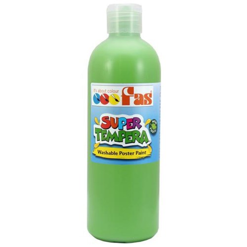 Fas Super Tempera Poster Paint 500ml Leaf Green