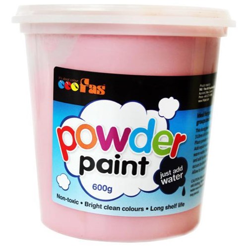 Fas Tempera Powder Paint 600g Brilliant Red