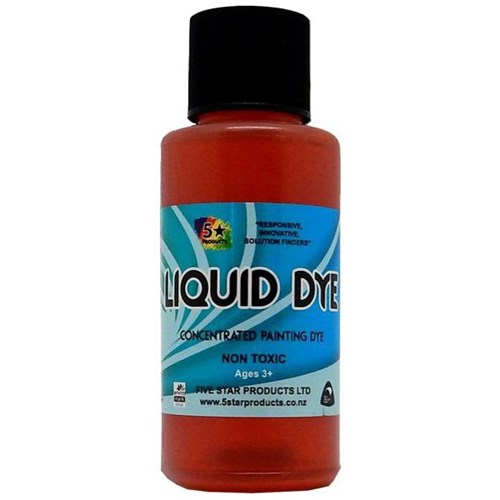 Five Star Liquid Dye 50ml Yellow