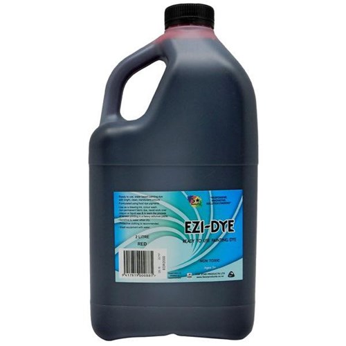 Five Star Ezi-Dye Non Toxic Painting Dye 2L Red