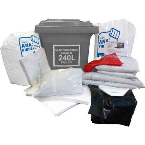 Spill Kit Oil & Hydrocarbons 240 Litre