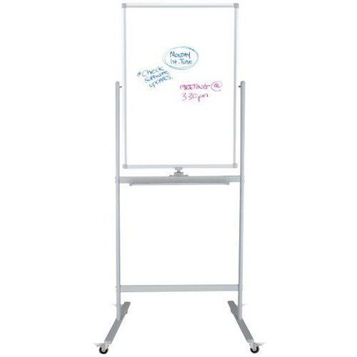 Boyd  Acrylic Pivoting Mobile Whiteboard 600 x 900mm
