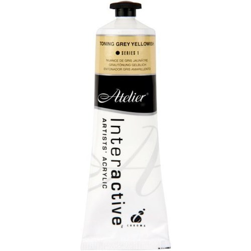Atelier Interactive Acrylic Paint S1 80ml Toning Grey Yellowish