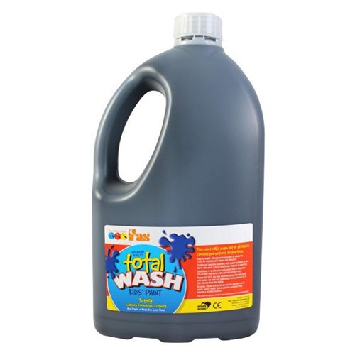 Fas Total Wash Poster Paint 2L Black