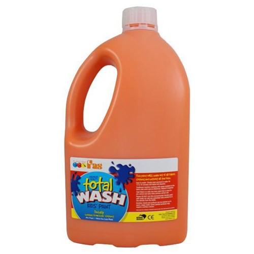 Fas Total Wash Poster Paint 2L Orange