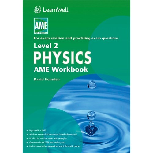 AME Physics Workbook NCEA Level 2 9781991107473