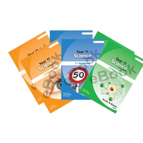 eResources Subscription ABA Science 1.1 1.5 1.9 Workbook & Revision Combo