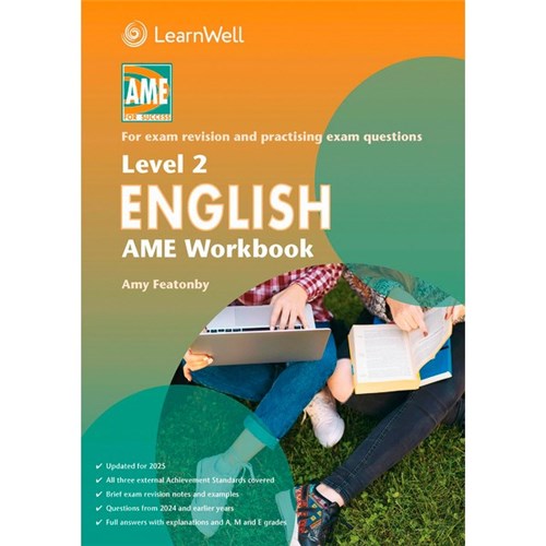 AME English Workbook NCEA Level 2 9781991107459