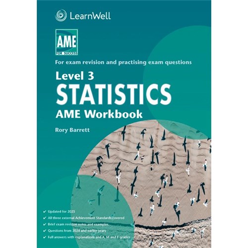 AME Statistics Workbook NCEA Level 3 9781991107558