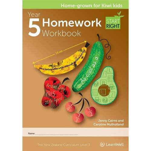 Start Right Homework Workbook Year 5 9781990015755