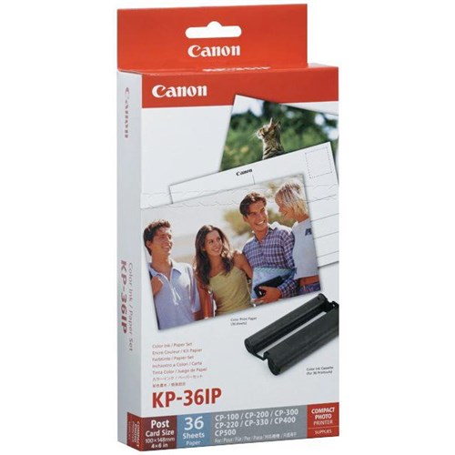 Canon 4x6 Inch Inkjet Photo Paper, Pack of 36