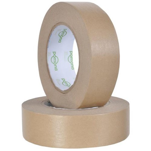 Pomona Paper Tape S6270 Flat Back 48mm x 50m, Carton of 18