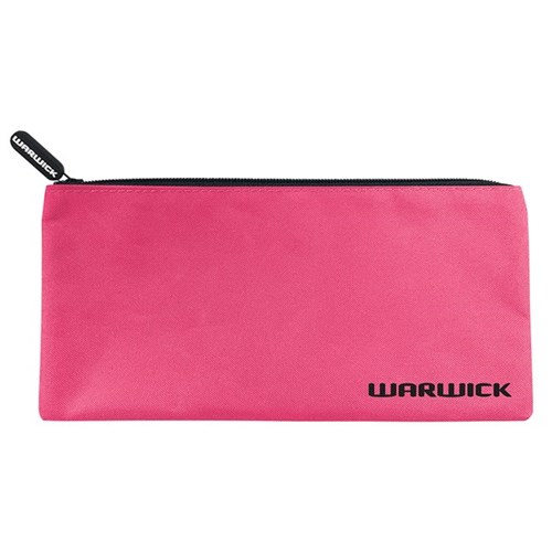 Warwick Pencil Case Flat Rectangular 210x110mm Assorted Colours