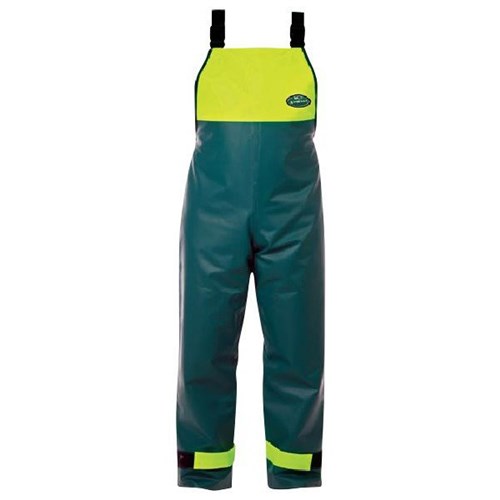 Aquaseal Fishermans Bib Overtrousers Yellow/Navy Small