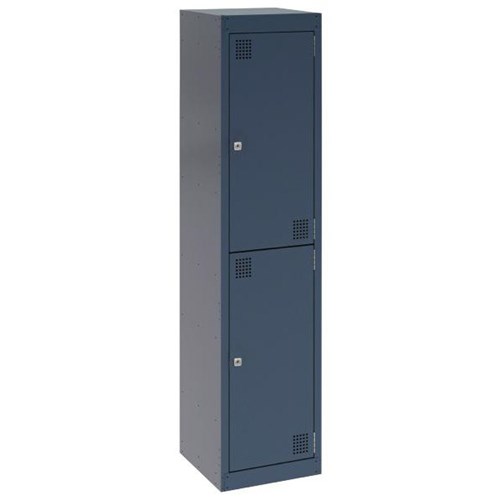 Europlan Locker 2 Tier 300mm Dusk Blue