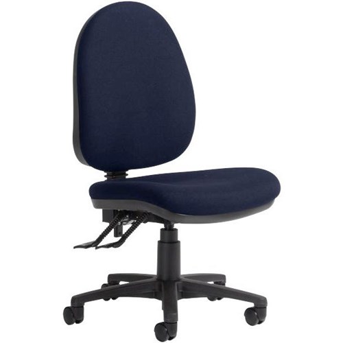 Logic Task Chair 3 Levers High Back Navy