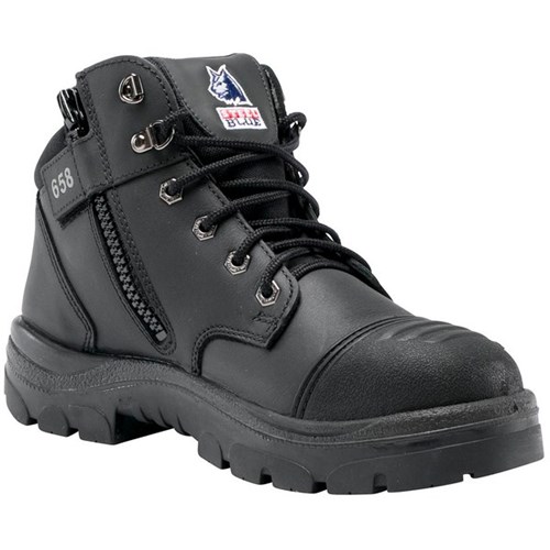 Steel Blue Parkes Zip Scuff Cap Safety Boot