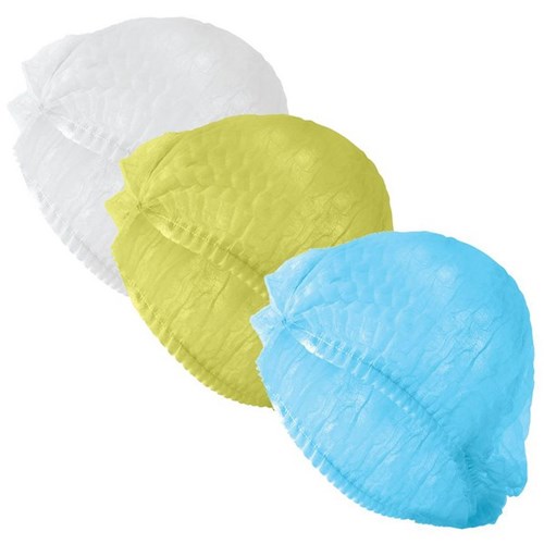 Eagle Disposable Clip Hats Non Woven 12gsm 530mm, Box of 1000