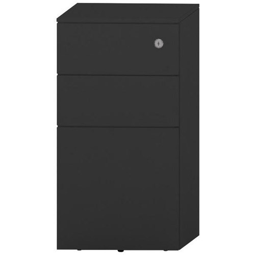 Fiord Slim Metal Mobile Pedestal 3 Drawer