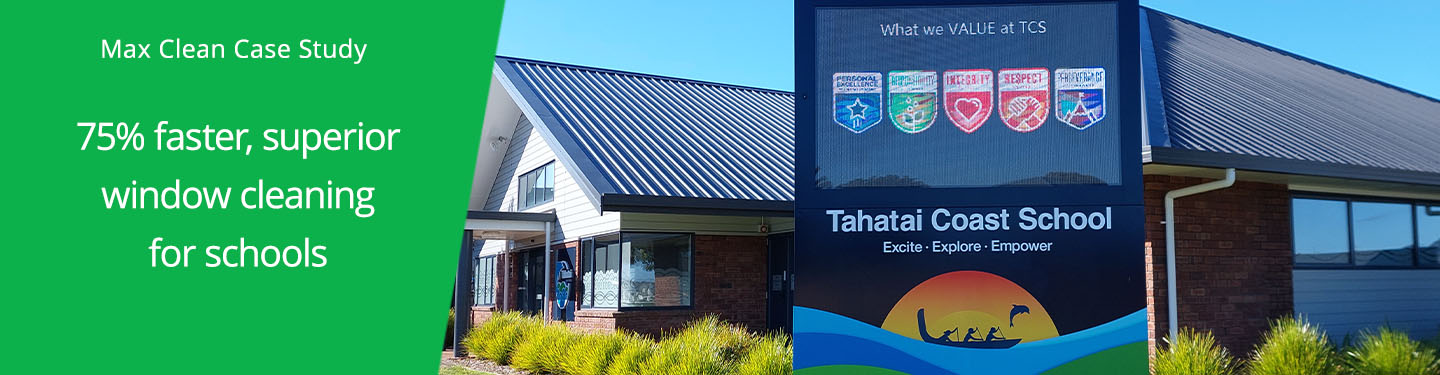 Cleaning made easy: Innovative tool transforms school&rsquo;s exterior cleaning activity