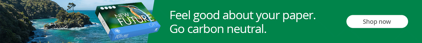 Feel good about your paper purchase with carbon neutral copy paper